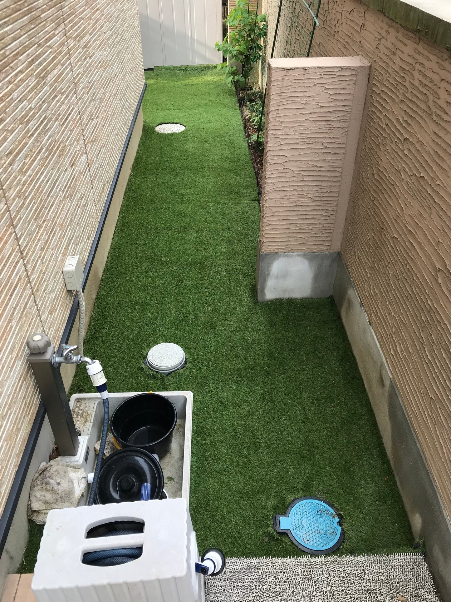 リアル人工芝 艶消し 30mmー1×5m