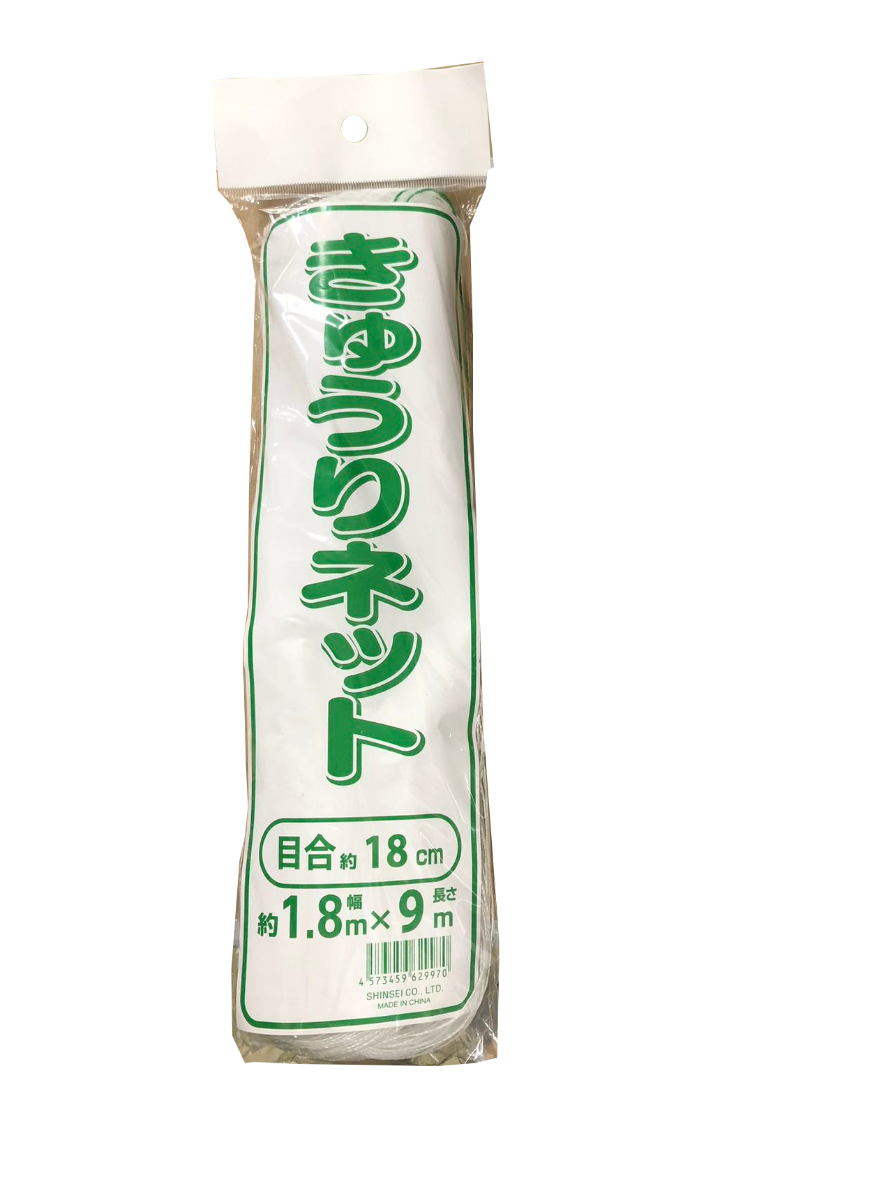 きゅうりネット(白緑） 24-3.6-18