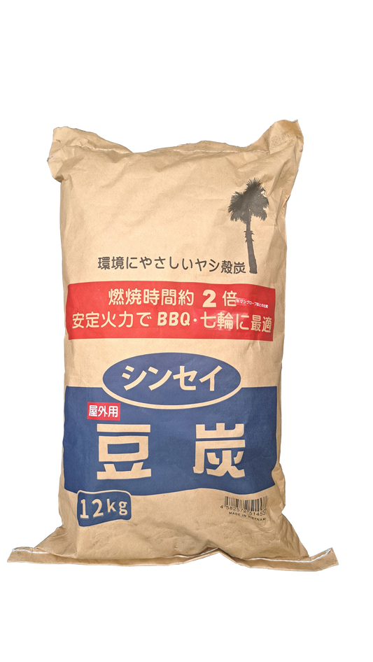 屋外BBQ用豆炭 内容量：12kg 【1個】