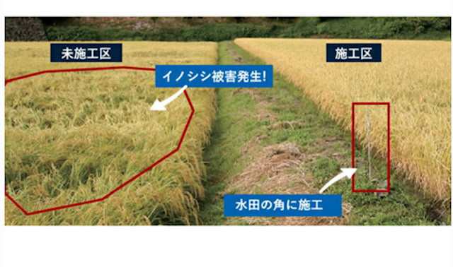 イノシシ除け イノ用心